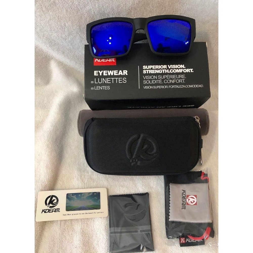 New In Plastic KDeam Sunglasses  POLARIZED - Picture 2 of 5